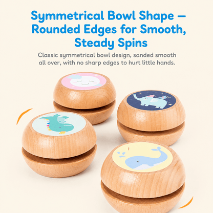 Wooden Yo-Yo for Kids - Project Montessori