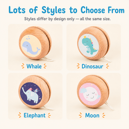 Wooden Yo-Yo for Kids - Project Montessori