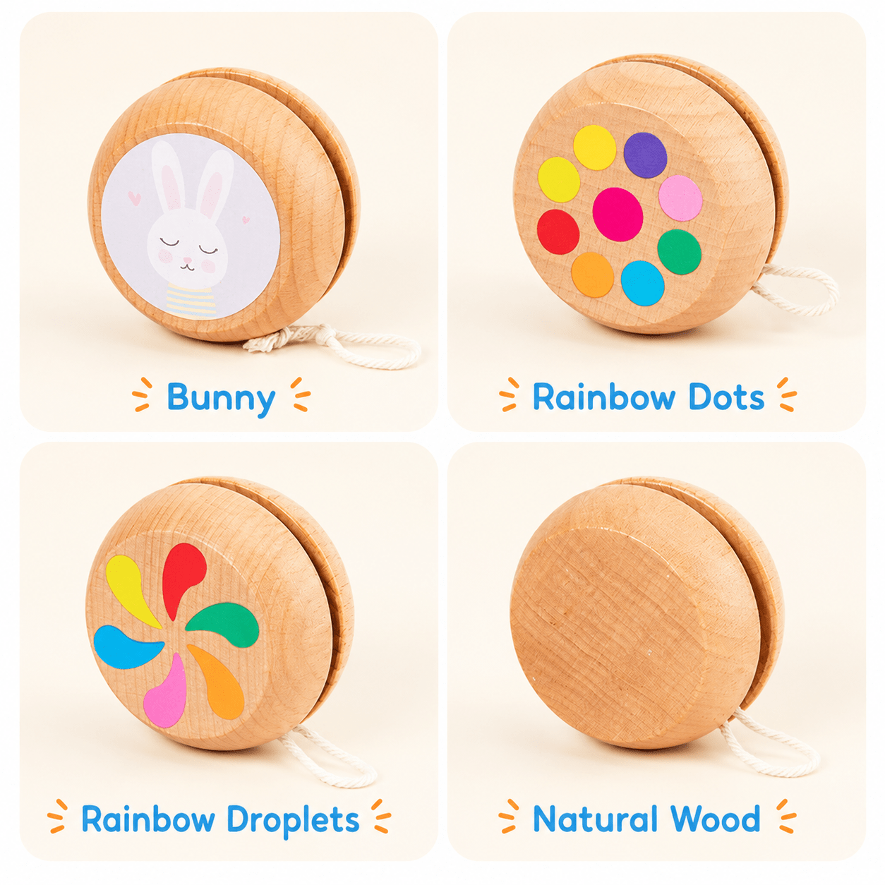 Wooden Yo-Yo for Kids - Project Montessori