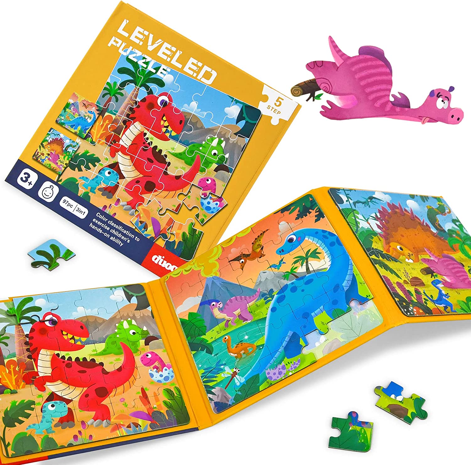 3 in 1 Puzzle Book Project Montessori