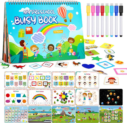 Montessori Preschool Learning Book