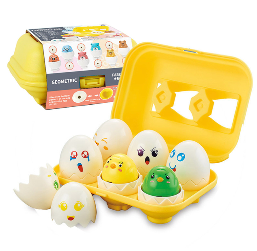 Montessori Hide & Squeak Easter Eggs