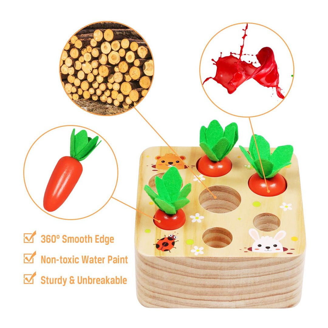 Best Seller: Carrots Harvest Box - Project Montessori