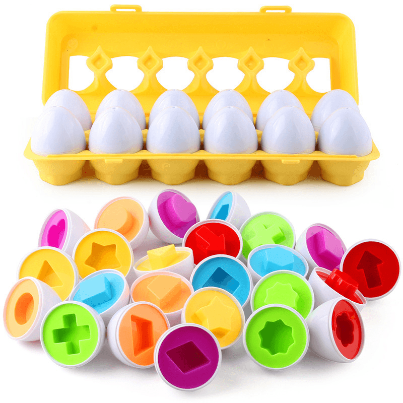 Montessori Matching Easter Eggs - Project Montessori